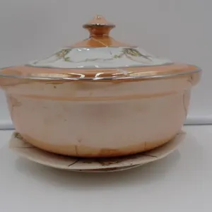 Large Casserole with Plates