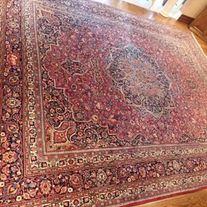 Signed Century Old Persian Rug