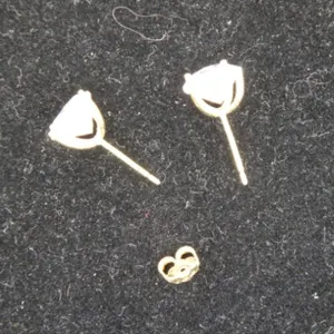 14K Gold Stud Earrings