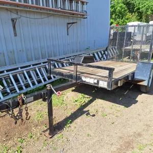 2017 Region Welding Equipment Trailer, 4'x8' Deck, Wood Deck with Metal Ramp, 3,500 Lb. GVWR, VIN 1R9TT1314HU169789, MN Plate #7977CTJ, Tabs Expire Fe