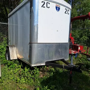 2020 Interstate Enclosed Single Axle Trailer, 9'x5'x6.5', VIN 1UK500C12L1100914, MN Permanent Sticker #ADZJ575
