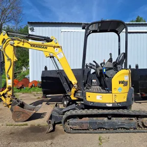 Yanmar V1025 Mini Excavator, 1108 Hours on Meter, Serial AU5D1306, Gross Machine Weight 7,050 Lbs.