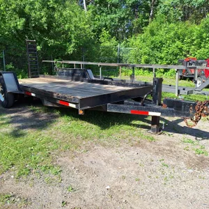 2017 Region Welding Equipment Trailer, Tandem Axle, Wood Deck, Metal Ramps, 14,000 Lb. GVWR, 18'x7', VIN 1P9F02327-162767