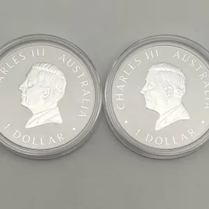 Australia 1 Dollar Kookaburra Silver Rounds