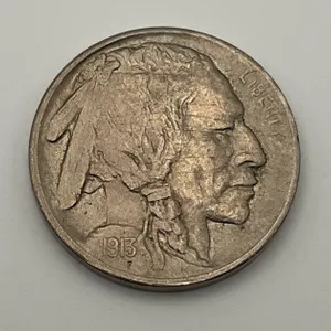 1913 T1 Buffalo Nickel