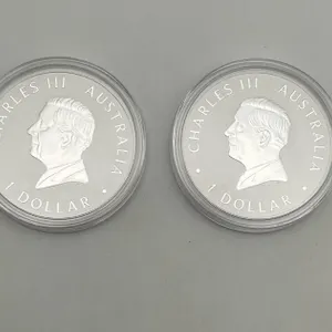 Australia 1 Dollar Kookaburra Silver Rounds