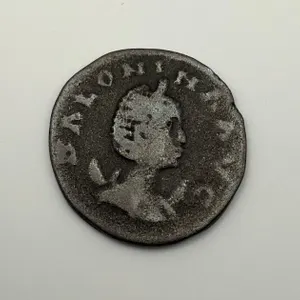 Roman: Salonina, wife of Gallienus (253-268 AD) Antoniinianus