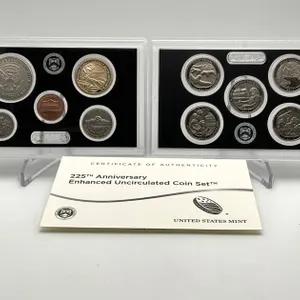 2017 US Mint 225th Anniversary Enhanced Uncirculated Coin Set