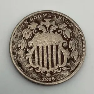 1866 US Shield Nickel