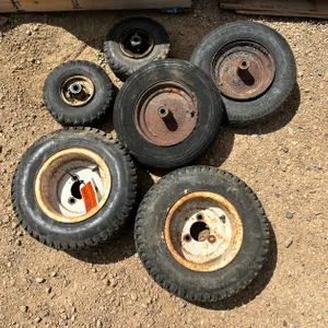 (6) Lawn Tractor and Yard Trailer Tires