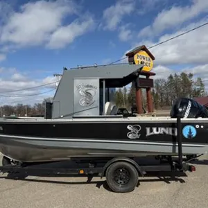 1974 Lund TYEE Fishing Boat With Trailer