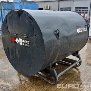 Gcs fuel systems Static Bunded Fuel Bowser, Manual Pump 