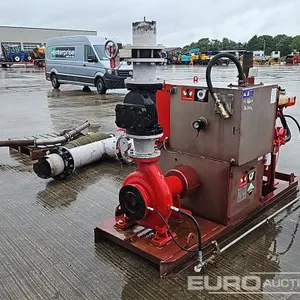 Metron Eledyne 6" Water Pump, John Deere Engine 