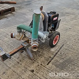 Hilta 3" Diaphragm Water Pump, Yanmar Engine 