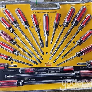Unused 20 pc Professional Sears Type Screwdriver Set 