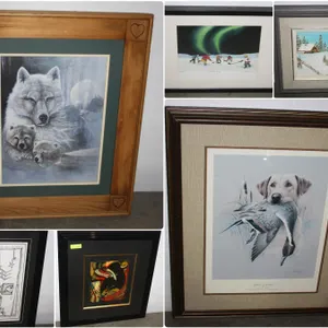 FEATURED ARTWORK: PRINTS, PAINTINGS, POSTERS (LOTS 3619-3645)