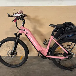 PINK VOLTBIKE ELEGANT V2 STEP-THROUGH ELECTRIC COMMUTER BIKE