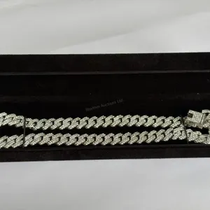 New Platinum Plated 14.0mm Cuban Link Necklace