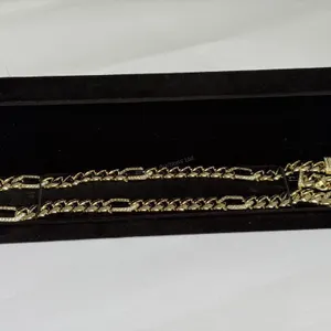 New 14K Gold Plated 10.0mm Cuban Link Necklace