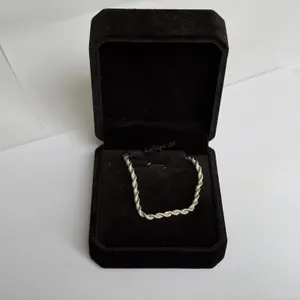 New 925 Sterling Silver Twisted Rope Necklace