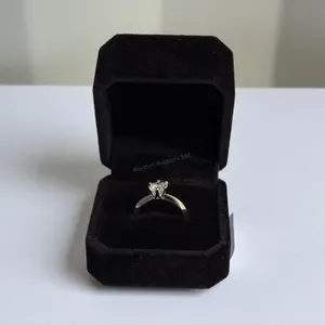 New 925S 1.0 Ct Simulated Diamond Solitaire Ring