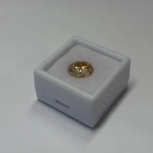 New 4.0 Carat Champagne Moissanite Lab Diamond