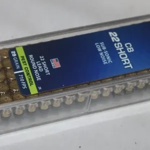 Sealed CCI 100 Rounds 22 Short CB