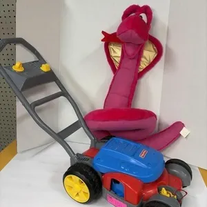 Fisher Price Bubble Lawn Mower and Snake stuffed