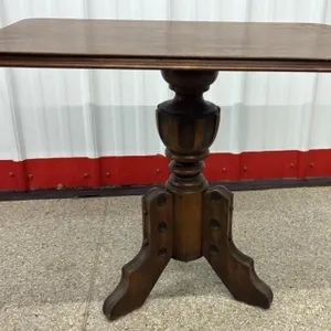 Antique Side Table. 25.5”W x 15”D x 21”H.