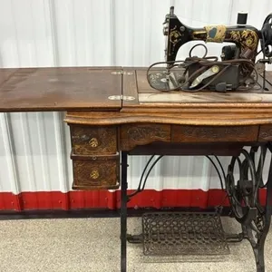 Seamstress Electric Treadle Sewing Machine.