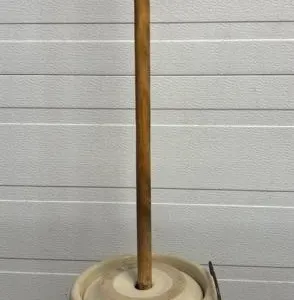 Medalta 3 Gal Churn Crock w/Lid & Dasher.