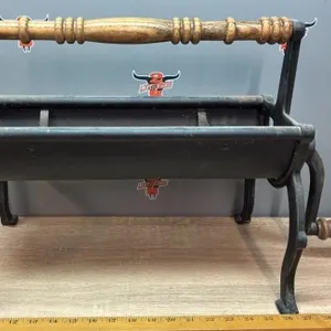 Newspaper Log Roller. 17.5"W x 14.5"H *NO SHIPPING