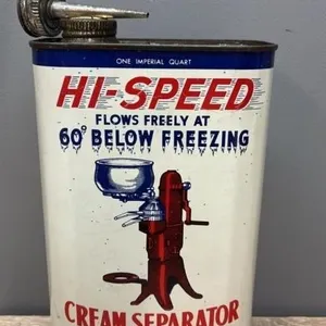 FULL 1QT Hi-Speed Cream Separator Oil Can