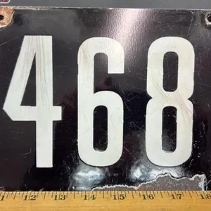 REPRODUCTION Dibond 1912 Sask. License Plate.