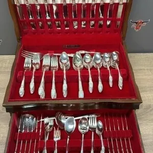 Vintage Roger’s Bros. 58 pc. Silver Plate