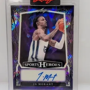 /15 2025 Leaf Sports Heroes Ja Morant Auto BA-JM2