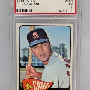 1965 Topps Phil Gagliano #503 PSA 7
