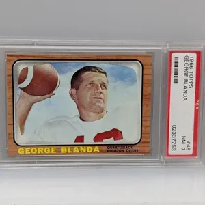 1966 Topps George Blanda NFL player 26 yrs PSA 7