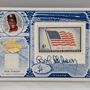 2004 Donruss Bob Gibson #08/37 Auto/Relic