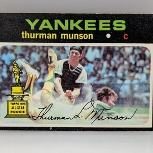 1971 Topps Thurman Munson 5