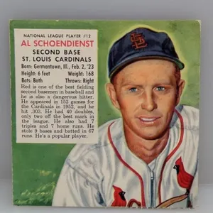 1953 Red Man Red Schoendienst #12