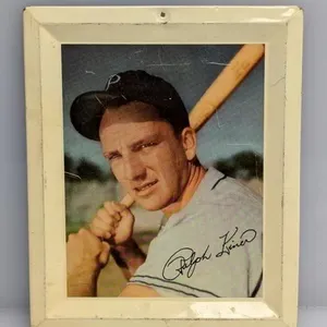 1952 Wheaties HOF Ralph Kiner Tray scratches/DMG
