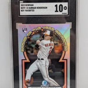 2023 Bowman Gunnar Henderson ROYF Chrome SGC 10