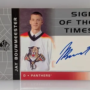 2002 Upper Deck SP Jay Bouwmeester Autograph
