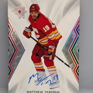 2022 Upper Deck Matthew Tkachuk Autograph #19