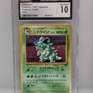 1997 Pokemon Japanese Jungle Nidoqueen Holo CGC 10
