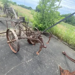 Vintage Oliver Iron Wheel Cultivator