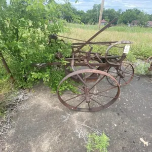 Vintage Iron Wheel 1-Bottom Plow
