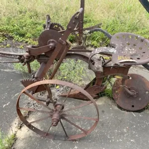 Vintage Iron Wheel 1-Bottom Plow