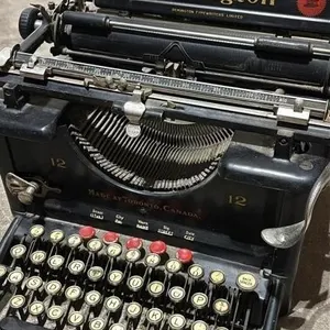Antique Remington Typewriter Standard no 12